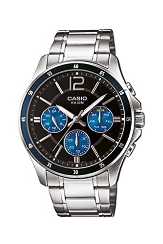 Casio メッシュ・ミー・アップ Standard クォーツ:バッテリー ウォッチ 海外出荷 MTP-1374D-2A