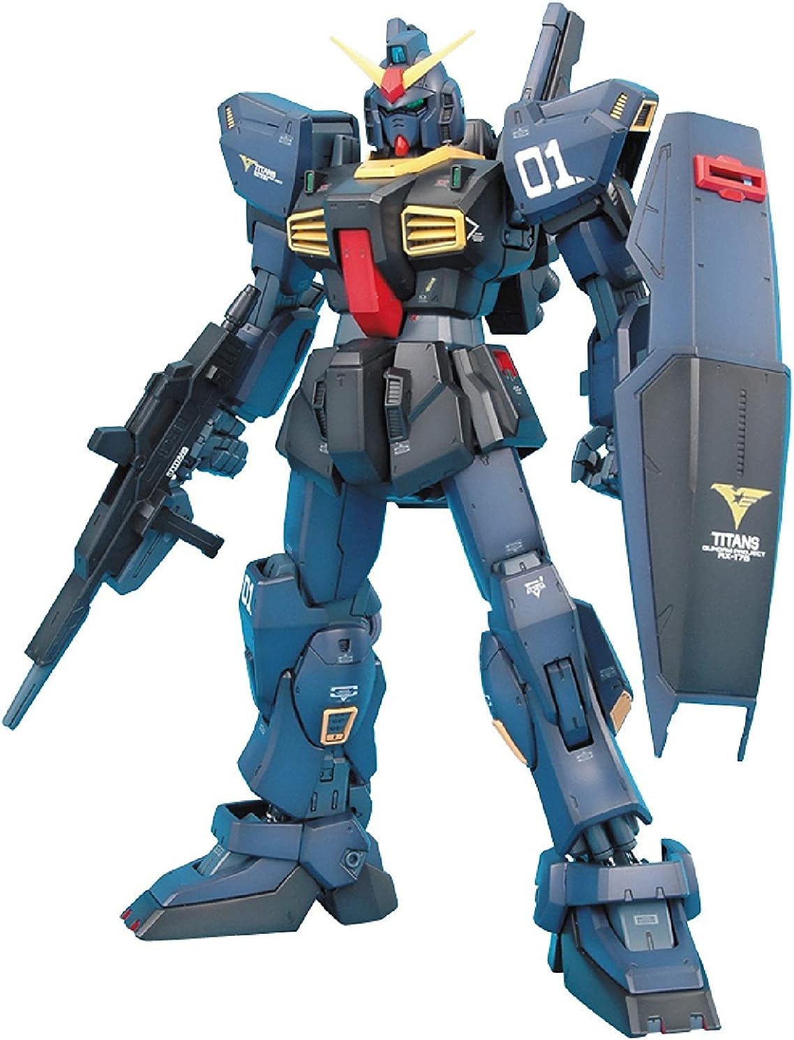 MG 機動戦士Zガンダム ガンダムMk-II Ver.2.0 (ティターンズ仕様) 1/100スケール 色分け済みプラモデル 4573102615794