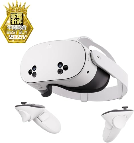 Meta Quest 3S（128GB） | VRの世界へ飛び込もう | 数えきれないほどの没入体験 | オールインワンヘッドセット | Meta Horizon+の3か月無料体験付き