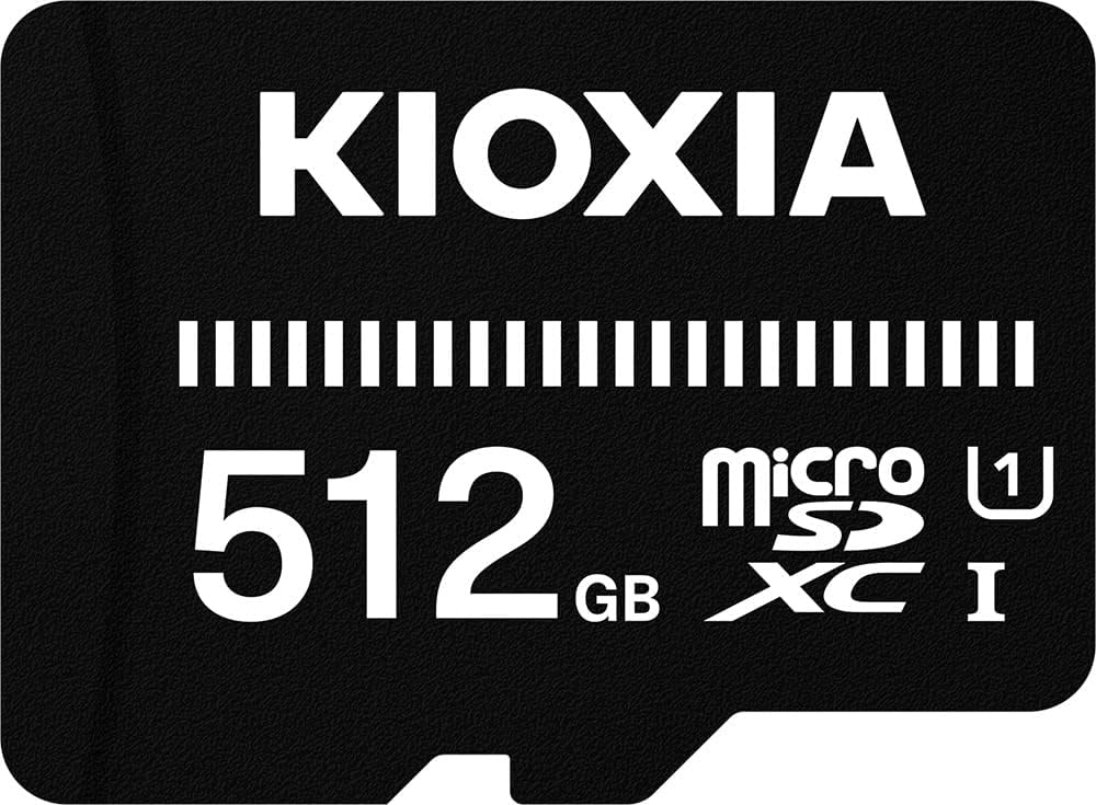 KIOXIA(キオクシア) 旧東芝メモリ microSD 512GB UHS-I対応 Class10 microSDXC (転送速度50MB/s) 国内サポート正規品 メーカー保証3年 KTHN-MW512G