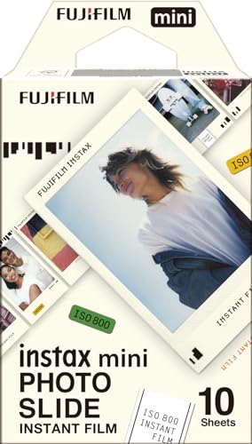 富士フイルム(FUJIFILM) インスタントカメラ チェキ用フィルム 10枚入 絵柄 (フォトスライド) INSTAX MINI P-SLIDE WW 1