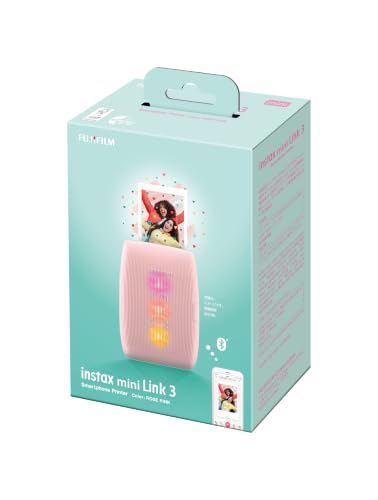 富士フイルム(FUJIFILM) チェキ スマホプリンター instax mini Link3 ローズピンク INS MINI LINK3 R pink
