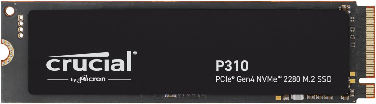 Crucial(クルーシャル) P310 1TB 3D NAND NVMe PCle4.0 M.2 SSD 最大7,100MB/秒 CT1000P310SSD8-JP 国内正規保証品