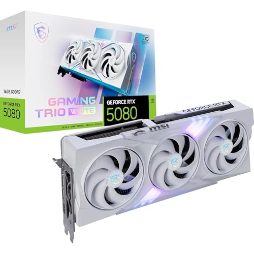 MSI GeForce RTX 5080 16G GAMING TRIO OC WHITE グラフィックスカード VD8976