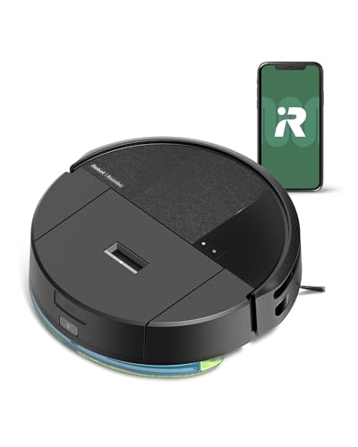 ルンバ(Roomba)205 DustCompactor Combo ロボット (ロボット掃除機) アイロボット(iRobot)【水拭き/両用/ゴミ圧縮機能付きダスト容器/日本の住宅向けに開発/LiDARナビゲーション/パワーリフト吸引/スマートスクラブ対応/マッピング 掃除経路確認/アプリ操作/落下防止/Amazon.co.jp購入時12ヶ月保証/L121060】ブラック
