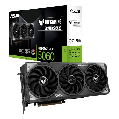ASUS TUF Gaming GeForce RTX 5060 8GB GDDR7 OCエディション ビデオカード TUF-RTX5060-O8G-GAMING 国内正規代理店品