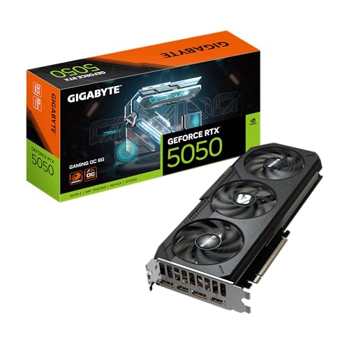 GIGABYTE NVIDIA Geforce RTX5050 搭載 グラフィックボード GDDR6 8GB ギガバイト GV-N5050GAMING OC-8GD