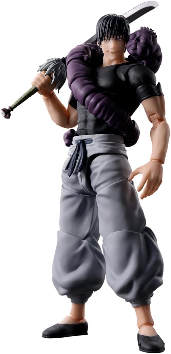 TAMASHII NATIONS S.H.フィギュアーツ 呪術廻戦 伏黒甚爾 約155mm PVC&ABS製 塗装済み可動フィギュア | 呪術廻戦 6インチ アクションフィギュア S.H. Figuarts - 伏黒藤司
