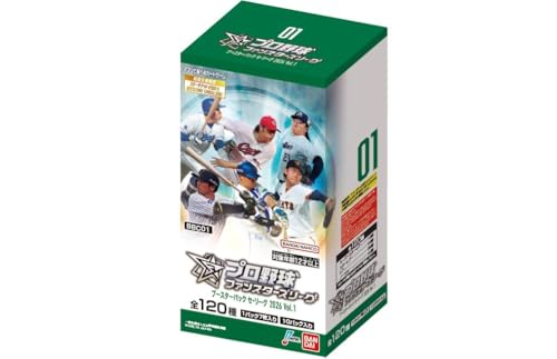 バンダイ(BANDAI) トレーディングカード プロ野球 ファンスターズリーグ ブースターパック セ・リーグ 2026 Vol.1 (BOX)10パック入り