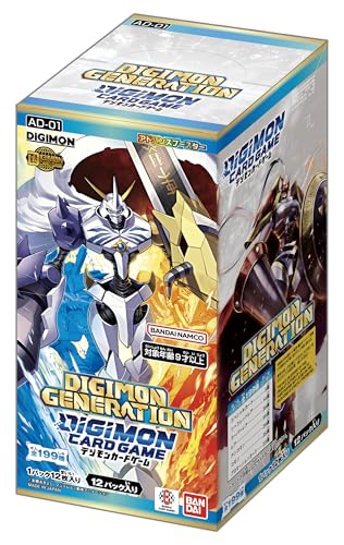 バンダイ(BANDAI) デジモンカードゲーム アドバンスブースター DIGIMON GENERATION【AD-01】 (BOX)12パック入り