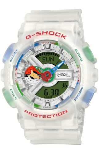 [カシオ] 腕時計 ジーショック 【国内正規品】 Pokémon コラボレーションモデル GA-110PKM-7AJR メンズ ホワイト