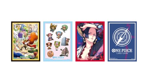 バンダイ(BANDAI) プロモーションパック1パック付き ONE PIECEカードゲーム オフィシャルカードスリーブ16（4種アソート）