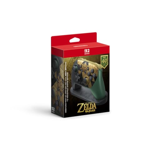 【任天堂純正品】Nintendo Switch 2 Proコントローラー ゼルダの伝説 40周年 アニバーサリーエディション（ディスプレイスタンド付き）