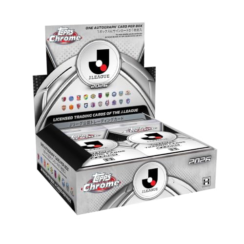 送料無料◆TOPPS 2026 J League Chrome (1BOX) 13,200円 送料無料