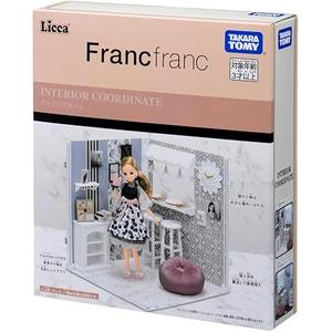 タカラトミー(TAKARA TOMY) リカちゃん インテリアコーディネート ダイニングルーム (Francfrancコラボ) 着せ替え おままごと おもちゃ 3歳以上