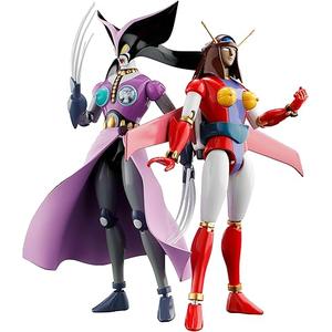 BANDAI SPIRITS(バンダイ スピリッツ) 超合金魂 グレートマジンガー GX-114 ヤヌス侯爵 ＆ GX-12R ビューナスA 約170mm&約160mm PVC&ABS&PC&ダイキャスト製 塗装済み可動フィギュア