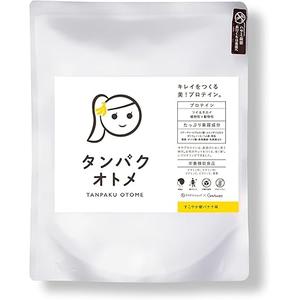 タマチャンショップ タンパクオトメ 260g (すこやか朝バナナ) 国内生産 ホエイプロテイン ソイプロテイン 25種の美容成分 完全栄養食
