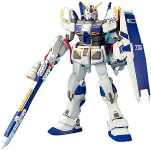 MG 機動戦士ガンダム外伝「宇宙、閃光の果てに…」 RX-78-4 ガンダム4号機 1/100スケール 色分け済みプラモデル