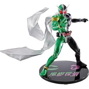 BANDAI SPIRITS(バンダイ スピリッツ) S.H.フィギュアーツ（真骨彫製法）仮面ライダーW サイクロンジョーカー 風都探偵アニメ化記念（再販版） 約145mm PVC&ABS&布製 塗装済み可動フィギュア