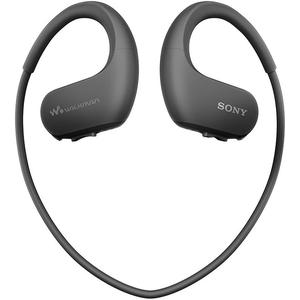 ソニー(SONY) ヘッドホン一体型ウォークマン Wシリーズ NW-WS413 : 4GB MP3プレーヤー <メモリータイプ> ブラック NW-WS413 BM
