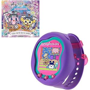 [バンダイ(BANDAI)] Tamagotchi Uni Purple(特典:たまステッカー「ももたろうコーデ」付き) 対象年齢 6才以上