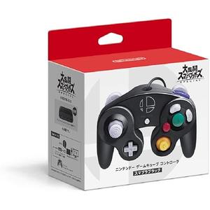 【任天堂純正品】ニンテンドー ゲームキューブ コントローラ スマブラブラック