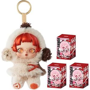 POP MART SKULLPANDA Winter Symphony シリーズ ぬいぐるみペンダント【アソートボックス6ピース】 ポップマート ガチャガチャ ブラインド ボックス フィギュア プラモデル プレミアム おもちゃ PVC ソフビ オリジナル キャラクター 誕生日 プレゼント