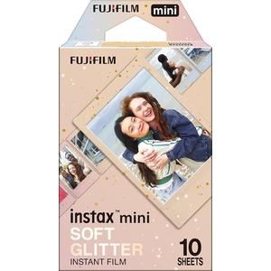 富士フイルム(FUJIFILM) インスタントカメラ チェキ用フィルム 10枚入 絵柄 (ソフトグリッター) INSTAX MINI S-GLITTER WW 1