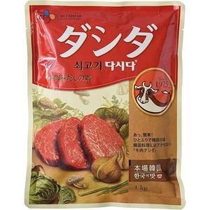 CHEILJEDANG(ジェイルジェダン) シージェイジャパン 牛ダシダ 1kg
