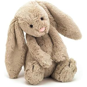 Jellycat(ジェリーキャット) バシュフル バニー M ぬいぐるみ ウサギ 座高20cm ベージュ